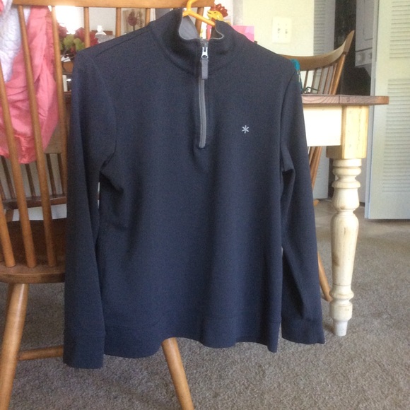 Old Navy Workout Jacket Sz L Navy fits M - Picture 2 of 3